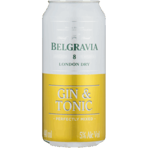 Belgravia Gin And Tonic 440ml