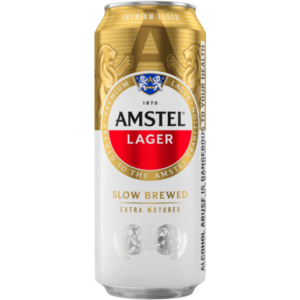Amstel Lager Can 500ml