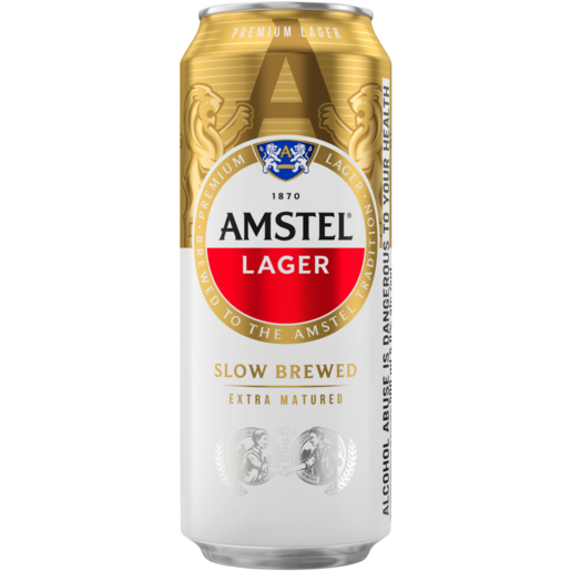 Amstel Lager Can 500ml